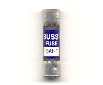BAF-1 Fast Acting Bussmann Fuse 1Amp