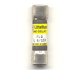 FLQ-1-6/10 Littelfuse Slo-Blo Fuse 1-6/10Amp 500Vac NOS