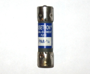 FNA-1/4 Pin Indicating Time-Delay Bussmann Fuse 1/4Amp