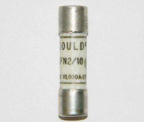 GFN2/10 Gould Shawmut 2/10Amp Pin Indicating NOS
