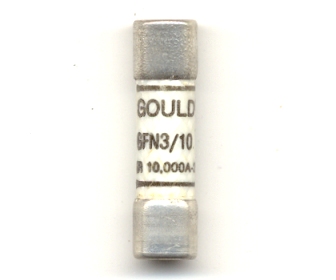 GFN3/10 Gould Shawmut 3/10Amp Pin Indicating NOS
