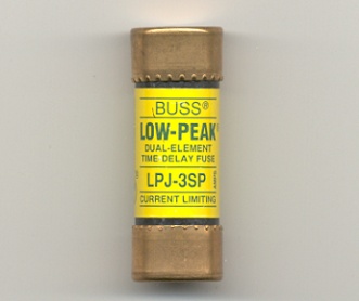 LPJ-3SP Low-Peak Bussmann Fuse 3Amp