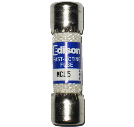 MCL5 Fast-Acting Edison Fuse 5Amp