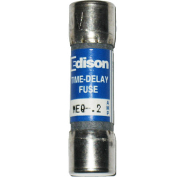 MEQ-.2 Edison Time-Delay Fuse 2/10Amp 500Vac