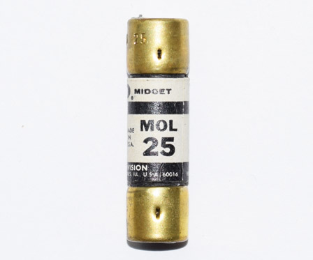 MOL-25 One-Time Economy Fuse 25Amp NOS